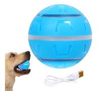 Automatic Dog Ball - Automatic Moving Dog Toy Ball with Vibration Function USB Rechargeable Pet Supplies with Light Indoor Puppy Cat Exercise and Enrichment | Pet Supplies for Small Medium Large Dogs
