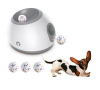 Automatic Dog Ball Launcher - Interactive Ball Thrower for Dogs - Ball Launcher for Large and Small Dogs - Safe Auto Ball Thrower for Fetch - Indoor/Outdoor Dog Toy with Tennis Ball Machine