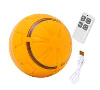 Automatic Dog Ball - Moving Rolling Ball Dog Toy - Vibrating Active Rolling Pet Toys with Light for Small Medium Large Breed Indoor Outdoor Games