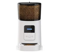 Automatic Dog Feeder 2.4G Wi-Fi Smart Pet Feeder 7L Timer Cat Food Dispenser App Control Double Stainless Steel Bowls Dual Power Supply Dry Wet Food Electronic Cat Feeder