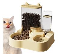 Automatic Dog Feeder, Automatic Pet Feeder | Water Bowl for Cat Food Dispenser Anti-Tip - Cat Bowl Food Storage Container Large