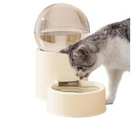 Automatic Dog Feeder | Cat Auto Watering Bowl | Large Capacity Puppy Water Dispenser | for Weekend Trip Backyard Patio Indoor Living Room Home Travel