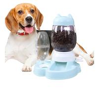 Automatic Dog Feeder - Dog Food Dispenser | Food Dispenser for Large Capacity Treats Puzzle Slow Feeder Exchange Gravity Water and Supplies for