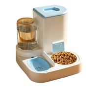 Automatic Dog Feeder | Pet Water And Food Bowl Set | Water Bowl Automatic Cat Feeder | Cat Water Dispenser Set | Selff Dispensing Pet Waterer for Small and Medium Dogs Cats