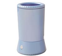 Automatic Dog Paw Cleaner - Silicone Liner Electric Washer, Pet Foot Cup | 6.69 Inch Usb Powered Paw Washer with 500mah Battery, Soft Bristle Scrub for Dogs and Cats, Ideal for Outdoor Walks