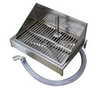 Automatic Dog Toilet, Stainless Steel Flushing Pet Potty, Easy to Clean Large Capacity Training Tray, 304 Stainless Steel Design for Convenient Pet Waste Management