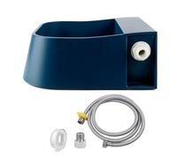Automatic Dog Water Bowl - Outdoor Float Valve Drinker for Animals - Livestock Water Trough Dispenser with Quick Connecting Pipe Hose