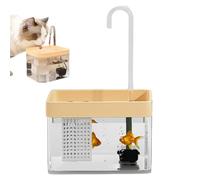 Automatic Dog Water Dispenser - Transparent Water Fountains for Cats Indoor | 1500ML Fish Tank, Water Dispenser for Cats Dogs, Automatic Drinking Fountain for Pets