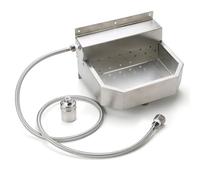 Automatic Dog Watering Dispenser Outdoor Self Filling Water Dispenser for Horses Cattle Goats Pigs Livestock Heavy Stainless Steel Extra Large Watering Dispenser for