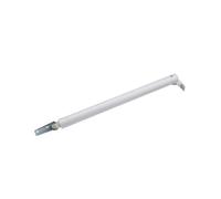 Automatic Door Closer, 2 Pieces Automatic Door Closer Soft Close Adjustable Gas Spring Stop Door Hardware(Plane)