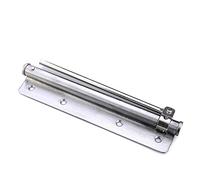 Automatic Door Closer， Adjustable Door Closer Automatic Spring Latch Hinge for Home Office Rated Door Furniture Door Closers