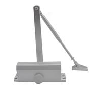 Automatic Door Closer Adjustable Speed 25KG-80KG Hydraulic Soft Closing Hardware Mute Spring Door Closer for Smooth & Quiet Operation - 1PCS