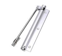 Automatic Door Closer - Adjustable Spring Hinge Self-Closing Door Hardware for Smooth Quiet Operation - Ideal for Home Office and Commercial Use