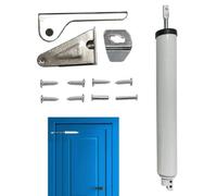 Automatic Door Closer - Aluminum Alloy Closure, 19.69-35.43 Inches Quiet Home Access Supply, Compact Dorm Bathroom Kitchen Hardware, Smooth Closing Security Mechanism for Interior Entrance Usage