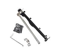 Automatic Door Closer - Aluminum Alloy Spring-Loaded Device for Various Doors Adjustable Door Opener Black - Secure Convenient and Easy to Install