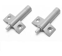 Automatic Door Closer, Door Closer,12/3/4PCS Cabinet Door Touch Push Latches Mute Push Latches Touch Latches Kitchen Door Push Release Latch for Cabinet Door Wardrobe Door (Size : 2PCS) (Size : 4PC