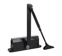 Automatic Door Closer, Hydraulic Latch Opener with Anti-Function, Preventer for Door Closing, for Residential, Commercial, Home, Garage, Bathroom, Bedroom, Shower Room