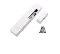 Automatic Door Closer Lock - Retractable Home Security Stopper - Mi Bai (Left Open) - Easy Installation Durable Reliable Closure for Home Improvement