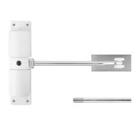 Automatic Door Closer Metal Adjustable Heavy Duty Safety Spring Silenciar Convert Hinged Door Interior Exterior(1Pcs)
