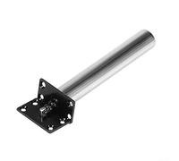 Automatic Door Closer, Metal Heavy Duty Inner Concealed Tubular Chain Spring Soft Close Door Closers for Home Office Bedroom, Black