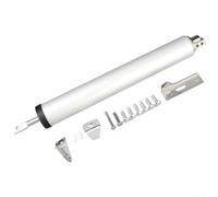 Automatic Door Closer Pneumatic Hydraulic Buffer Self Closing Device Adjustable for Residential Internal Doors up to 30kg(Style A)