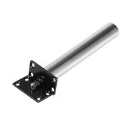 Automatic Door Closer - Soft Close Tubular Spring Concealed Design Fire Rated for Left/Right Hand Internal Doors Sleek Silver & Black Finish Easy Installation