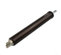 Automatic Door Closer with Adjustable Buffer and Speed Control, Load Capacity 35kg, Compatible with Wood and Metal Doors for Residen(Black)