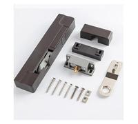 Automatic Door Closer with Locking Function - Self-Closing Sliding Door Hardware for Home Improvement Durable Patio Door Mechanism (Mi Bai - Left Open)