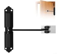 Automatic Door Closer with Spring for Office, For Room, and Garden Doors, Adjustable Closing Speed and Force Suitable for Doors up to 60kg, Cast Aluminum