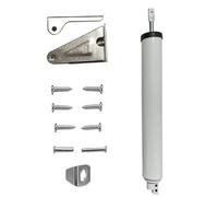 Automatic Door Closers, Aluminum Alloy Hydraulic Closer, 12 Inches Door Closer with Adjustable Arm, Metal Quiet Closure with Safety Feature, Home Supplies Easy Installation