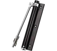 Automatic Door Closers, Automatic Door Closers Hinge Self Closing Matching Parts Hidden Door Door Stopper Closer Spring Adjustable Svart(Svart)