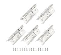 Automatic Door Ending Hinges Reinforced Untarnished Building Quiet Action Bathroom Kitchen Improve Rustproof Hinges for Cabinets