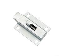 Automatic Door Lock Latch, Garden Gate Latch, Door Lock Fitting for Interior and Exterior Doors, Easy Cross Screwdriver Installation (B)