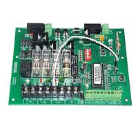 Automatic Door Opener, 300kg Per Leaf 24VDC Swing Gate Motor Replacement Circuit Board Card Control(8 remotes)