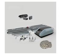 Automatic Door Opener, Heavy Duty Garage Door Opener Operator Gate 1000N 200W Chain Roller Electric Motor for 15 Square Meter(with IR 3M)