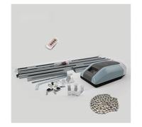 Automatic Door Opener, Heavy Duty Garage Door Opener Operator Gate 1000N 200W Chain Roller Electric Motor for 15 Square Meter(Far Remote 3M)
