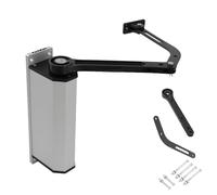 Automatic Door Opener with Remote Control, 60W Power System, 90° Swing for Flat Doors, Easy Access Door Closer for Home and Office Use