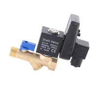 Automatic Drain Valve G1/2 DN15 Automatic Electronic Timed Drain Valve for Air Compressor Condensate Management (AC230V)