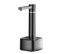 Automatic Drinking Water Bottle Pump Compact Lightweight Smart Highly Efficient Electric Water Dispenser for Home Use ABS Material 500g (Black)
