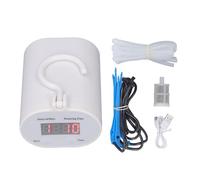 Automatic Drip Irrigation Kit for Indoor Plants, Self Watering System with Timer, White, Supports 4 Pots - Water Saving, Easy DIY Installation, Ideal for Potted Plants and Urban (Support 4 Pot Drip)