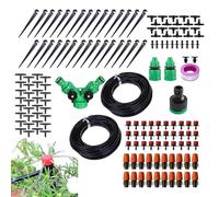 Automatic Drip Irrigation Kits - Lawn Sprinkler System Kit | 98ft Smart 360 Degrees Rotating Quick Connect System For Flower Tree Patio Gardening