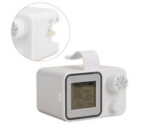 Automatic Drip Irrigation System with Timer, 2000mAh Battery, Adjustable 1-300s Watering for 20 Potted Plants, Garden, Balcony, White