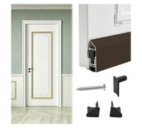 Automatic Drop Bottom Seal for Bedroom Doors, Self Adhesive Sweep