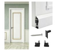 Automatic Drop Bottom Seal for Bedroom Doors, Self Adhesive Sweep