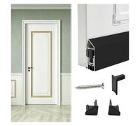 Automatic Drop Bottom Seal for Bedroom Doors, Self Adhesive Sweep