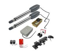 Automatic Dual Arms Electric Swing Door Gate Opener Operator Motor Actuator Closer Swing Gate Opener + WiFi Control System for Driveway(Kit 10)