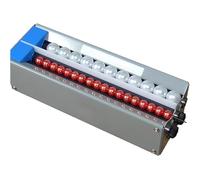 Automatic Dual Channel Bead Threading Machine with Needle Alignment, Fast Safe for Jewelry Making Bracelets Necklaces