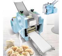 Automatic Dumpling Maker 140W Electric Dumpling Maker Press with Dumpling Wrapper Mold 60pcs/MinStainless Steel Round Mold Dough ProcessingDough Sheeter for Restaurants Spring Roll/Ravioli