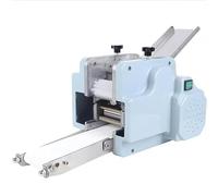 Automatic Dumpling Maker 140W inless Steel Dough Roller for Pierogi Wontons, Commercial Grade Rolling Machine with Square Mold for Home Kitchen Use