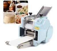 Automatic Dumpling Skin Maker Machine Stainless Steel, Multi-Functional Commercial Spring Roll Sink Maker Dough Sheeter Dumpling Wrapper Machine with 3.14" (80 Mm) Mold